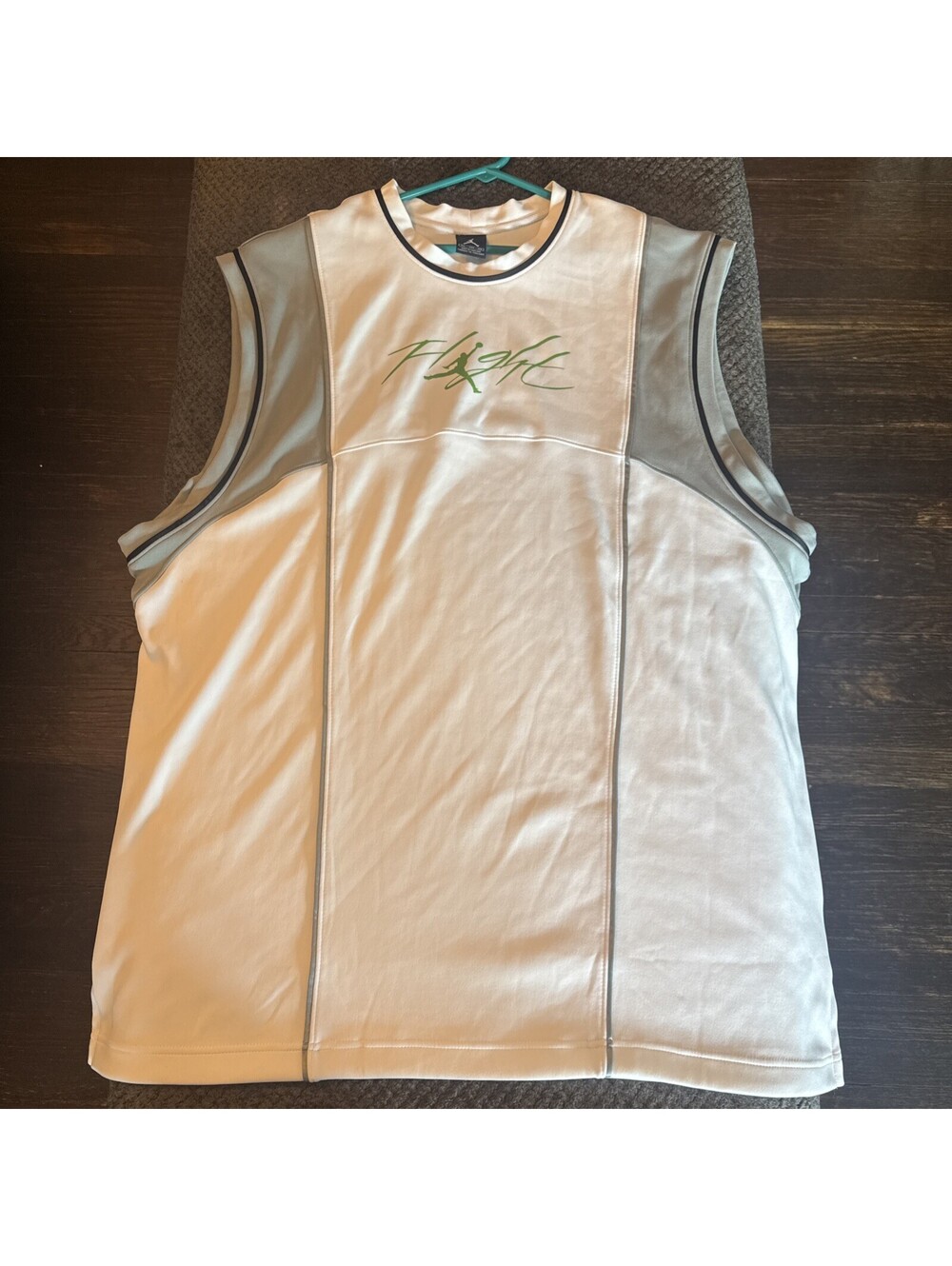 Vtg 90s Y2K Jordan Flight Sleeveless Jersey Tank Top Mens 3XL NIKE Jumpman